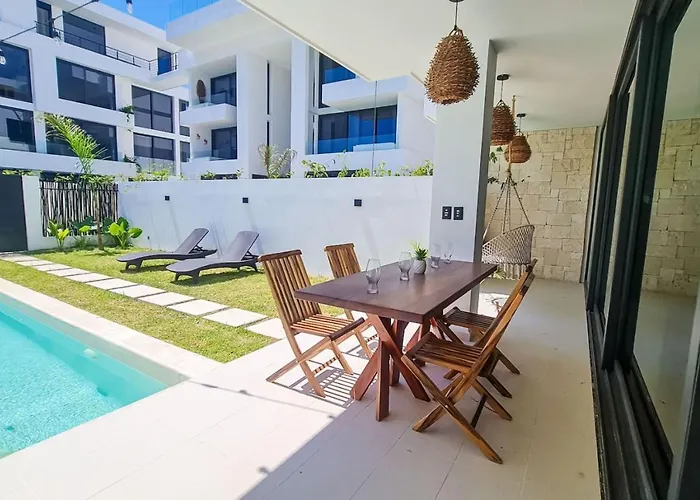 Villa Blanca Incredible 2br - Private Pool Free Club Tulum